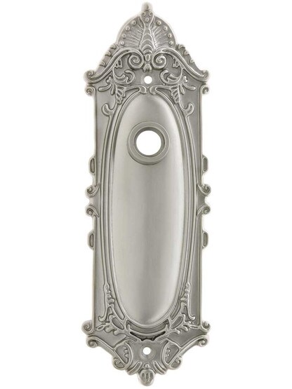 Largo Forged-Brass Back Plate in Satin Nickel.